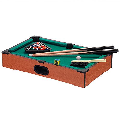 Mini Jogo De Sinuca Madeira 51cm - Art Brink