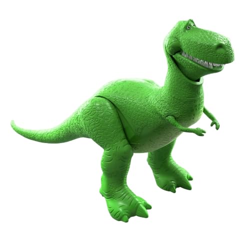 Image of Mattel Disney and Pixar Toy Story 5 Rex Action Figure | 7-inch Playscale, 1 Key Character, 8+ Posable Joints, Movie-Accurate Design