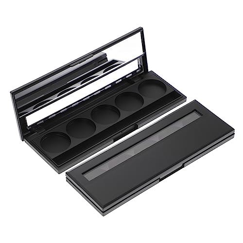 Beatifufu 2Pcs Empty Palette Containers - Eyeshadow Case for Makeup Powder Travel