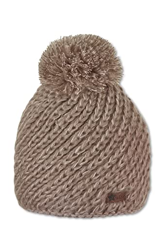 Bonnet pour enfants Sterntaler marron taille 51 idéal pour les sorties d'hiver