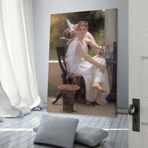 Interruption of Bugle's Work Francois Boucher impression sur toile déco murale - 3