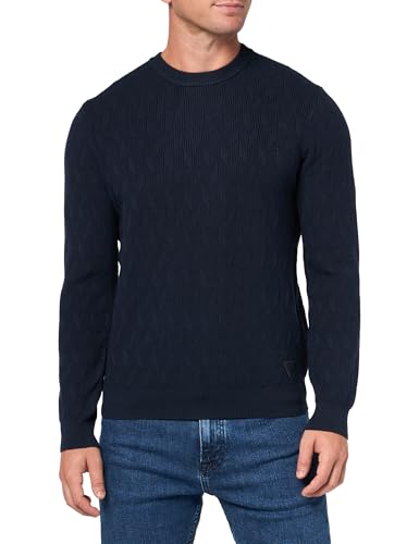 GUESS Men's Eco Delroy Stitched Sweater