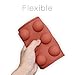 homEdge Small 15-Cavity Semi Sphere Silicone Mold, 3 Packs Baking Mold for Making Chocolate, Cake, Jelly, Dome Mousse-1.5 inches (Diameter) Pay Attention to the Size