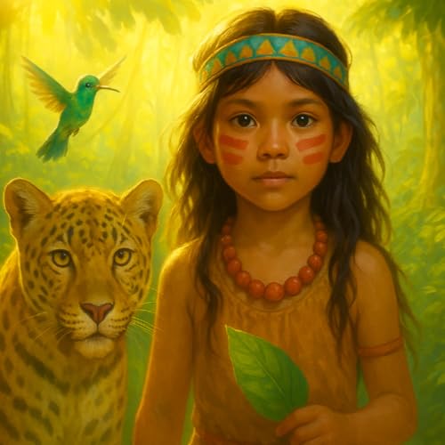 Page de couverture de Mayla, la jeune shamane d’Amazonie