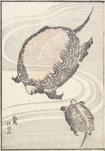 IPLUPJDY Lienzo Poster Clásicas Poster Cuadro Sobre Lienzo Estanque Sayama ga ike en la provincia de Musashi por Katsushika Hokusai para Decoración de Paredes 60x90cm