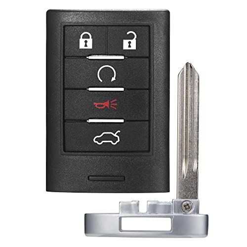 Clé télécommande Cadillac CTS STS 2009 2010 émetteur auto FCC ID M3N5WY7777A plip centralisation