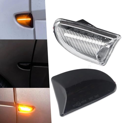 Intermitentes laterales Smart Fortwo 451 luces ámbar dinámicas crystal 7