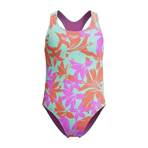 Image of Speedo Girl's Swimsuit One Piece Closed Racerback