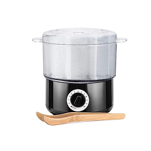 KKTECT calentador de toallas de spa,202 ℉ en 10 minutos, Vaporizador de toallas de calentamiento rápido,de uso múltiple, para spa, faciales,afeitado, peluquería,equipamiento de salón y uso doméstico