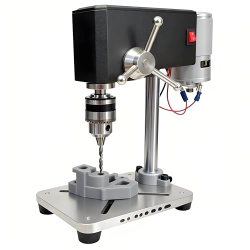 Benchtop Drill Press, Suitable for Jewelry, PCB, And Woodworking, High Precision Drill with a Diameter of 0.6 to 6 mm