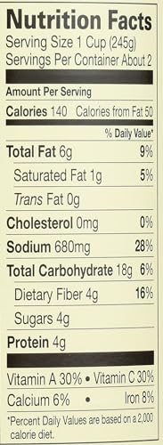 Image of Amy's Soup, Vegan Hearty Rustic Italian Vegetable Soup, Gluten Free, Made With Organic Beans and Rice, Canned Soup, 14 Oz
