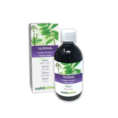 Valeriana (Valeriana officinalis) raíces Tintura Madre sin alcohol Naturalma - Extracto líquido gotas 500 ml - Complemento alimenticio - Vegano