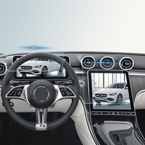 Film de protection ecran Mercedes Classe C W206 GLC X254 navigation cockpit