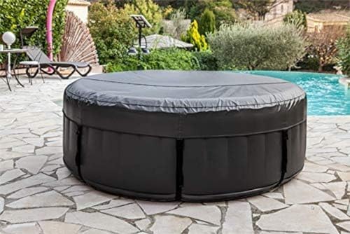 N NETSPA SPARO Cover For Spa, Anthracite, 165 cm x H 70 cm