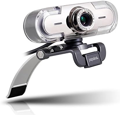 papalook Webcam 1080P Full HD PC Skype Camera, PA452 Web Cam with Microphone, Video Calling and Recording for Computer Laptop Desktop, Plug and Play USB Camera for YouTube, Compatible with Windows