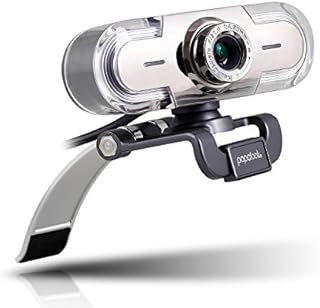 papalook Webcam 1080P Full HD PC Skype Camera, PA452 Web Cam with Microphone, Video Calling and Recording for Computer Laptop Desktop, Plug and Play USB Camera for YouTube, Compatible with Windows