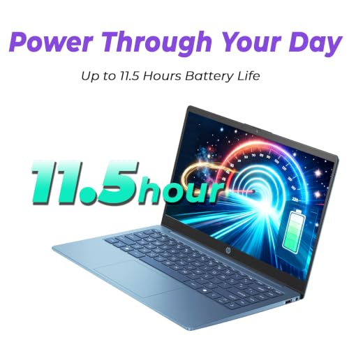 HP 14 Inch Everyday Laptop, 2027 Edition, Intel N150 CPU, 128GB SSD | 1TB Cloud Storage, Microsoft 365 Included, Windows 11, Copilot AI, Long Battery Life, Thin & Portable - image 7