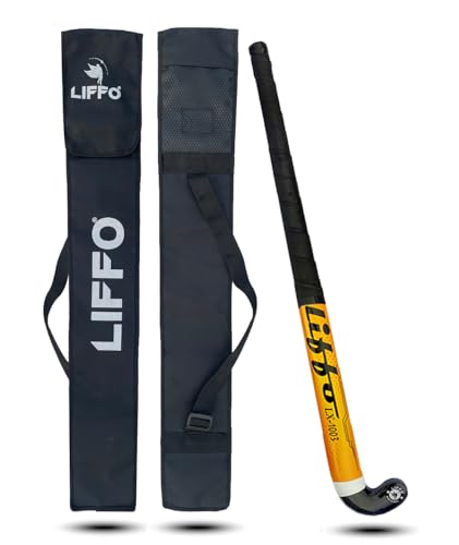 Liffo® LX-1003 Solid Wooden Hockey Sticks for Men and Women Practi...