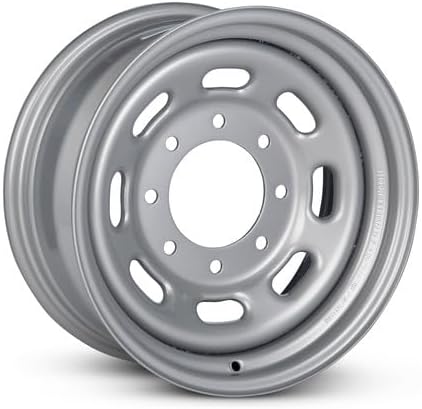 New 16x7 inch OEM Direct Replacement Steel Wheel for 1999-2004 Ford F250SD 8-170mm Silver 16 in Rim F81Z1015AA