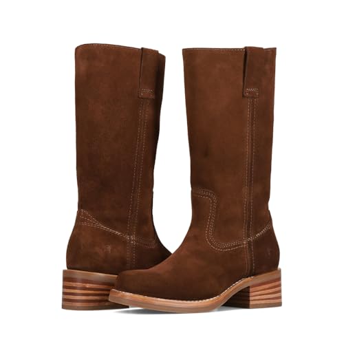 Frye Boots for Women, Goodyear Welt, Brownie - Cow Suede, 10