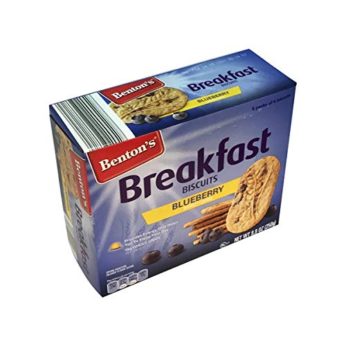 Miniatura 2 de Benton's - Galletas de desayuno energéticas de arándanos integrales, 2 cajas (5 unidades)
