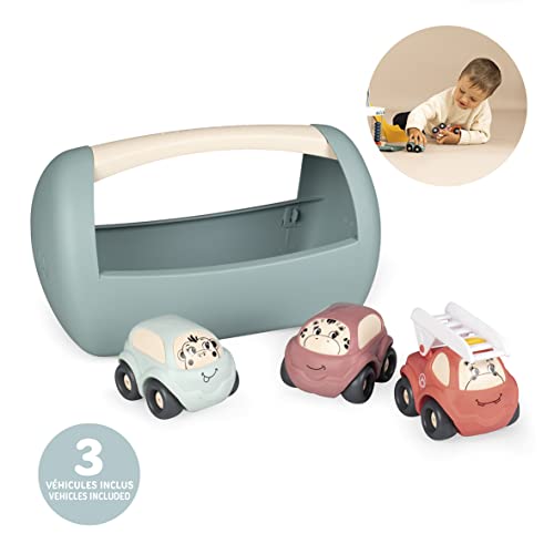 Camion de pompier et voitures Smoby avec mallette, le cadeau idéal pour bébé dès 1 an - 5
