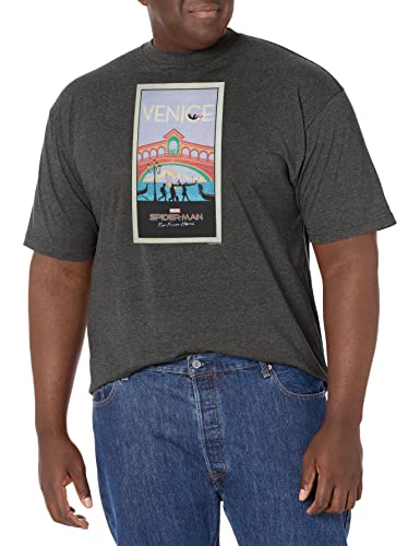 T-shirt Spidey Marvel Venice finitions premium pour homme élégant