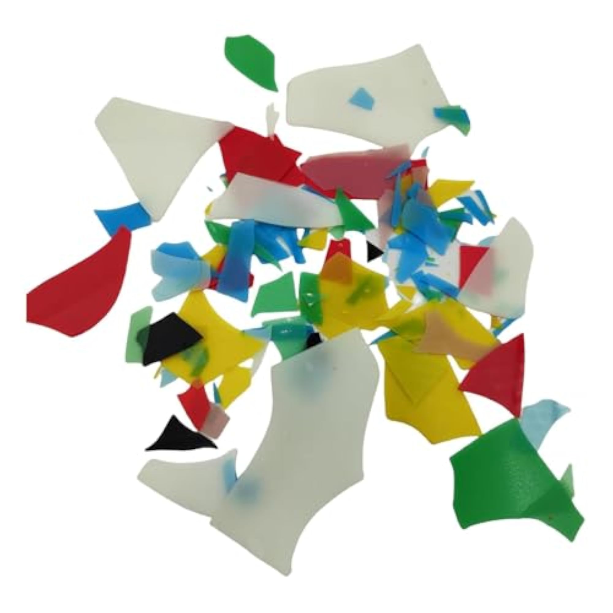 Confetti Flakes Glass for DIY Jewelry Making
