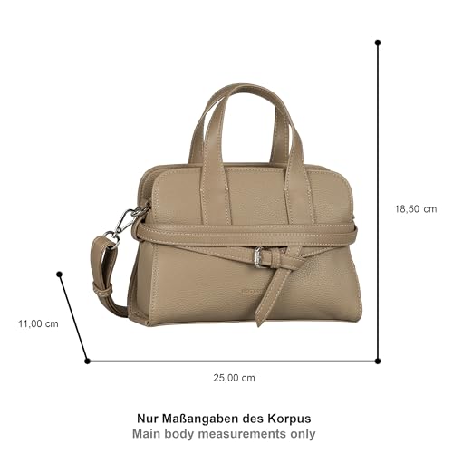 Sac bandoulière Freya petit format finitions zip - 4