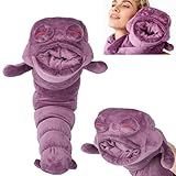Jujutsu Battle Toji Caterpillar Fushiguro Cursed Sprite Worm Plush JJK Merch Pillow, Kaisen Stuffed Animal Throw Cosplay, Ugly Figure Doll Puppet Sofa Home Decor Gift for Teen 14+ Adult（29.6INCH）