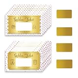 Paquet de cartes de valeur: vous recevrez 120 pièce de cartes à gratter et d'autocollants, qui ont 2 styles différents, chaque style comporte 60 pièce et chaque carte mesure environ 5.3 x 9.3cm / 2.09