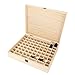 Produktbild Essential Oil Aufbewahrungsbox, Natrual Single Layer Holz große Schmuck Ornamente Makeup Oil Storage Inhaber Fall Container Display hält 74 ätherisches Öl Flaschen für Reisen oder Präsentationen Gesch