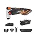 Produktbild WORX NITRO WX693 Sonicrafter Akku Multifunktionswerkzeug 20V  bürstenloser Motor PowerShare  zum Schneiden, Sägen, Schleifen  inkl. 2Ah Akku, Schnellladegerät, Koffer und Zubehör