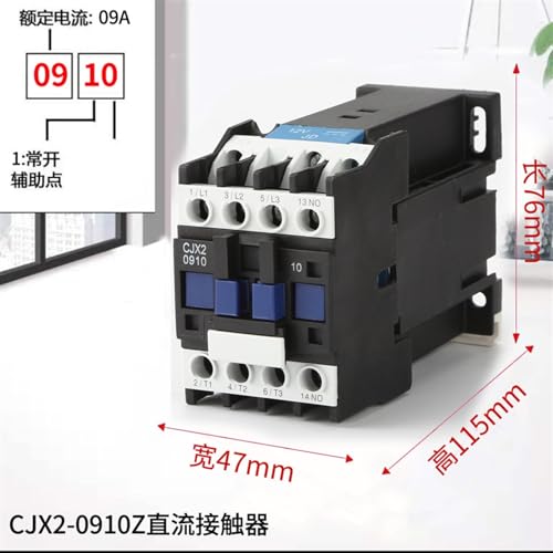 Contacteur CC CJX2-2510Z relais de puissance pour commande de pompe - 2
