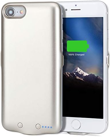 INTLMATE Battery Case for iPhone 7/8, 2000mAh Ultra Slim Portable Protective Charging Case for iPhone 8/7(4.7 in.) Rechargeable Extended Battery Pack Charger Case