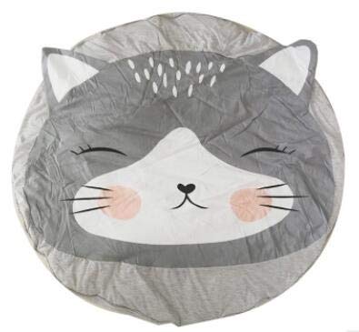 Baby Crawling Play Mat - Baby Play Mats Animal Climbing Carpet Infant Crawling Blanket Round Carpet Rug Toys Mat for ren Room Decor Photo Props - by ECOHome