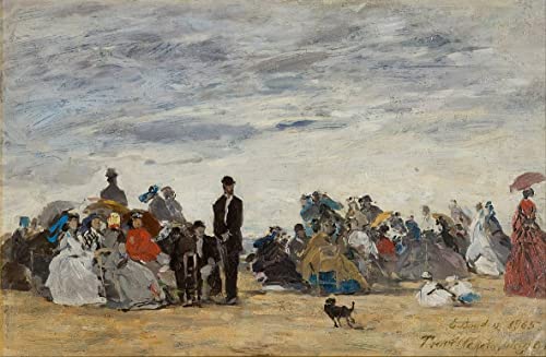Affiche de Trouville Eugène Boudin pour créer une ambiance marine dans votre chambre