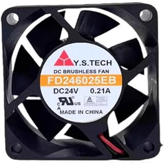 FD246025EB 6CM 6025 24V 0.21A Inverter Fan for Industrial Computer