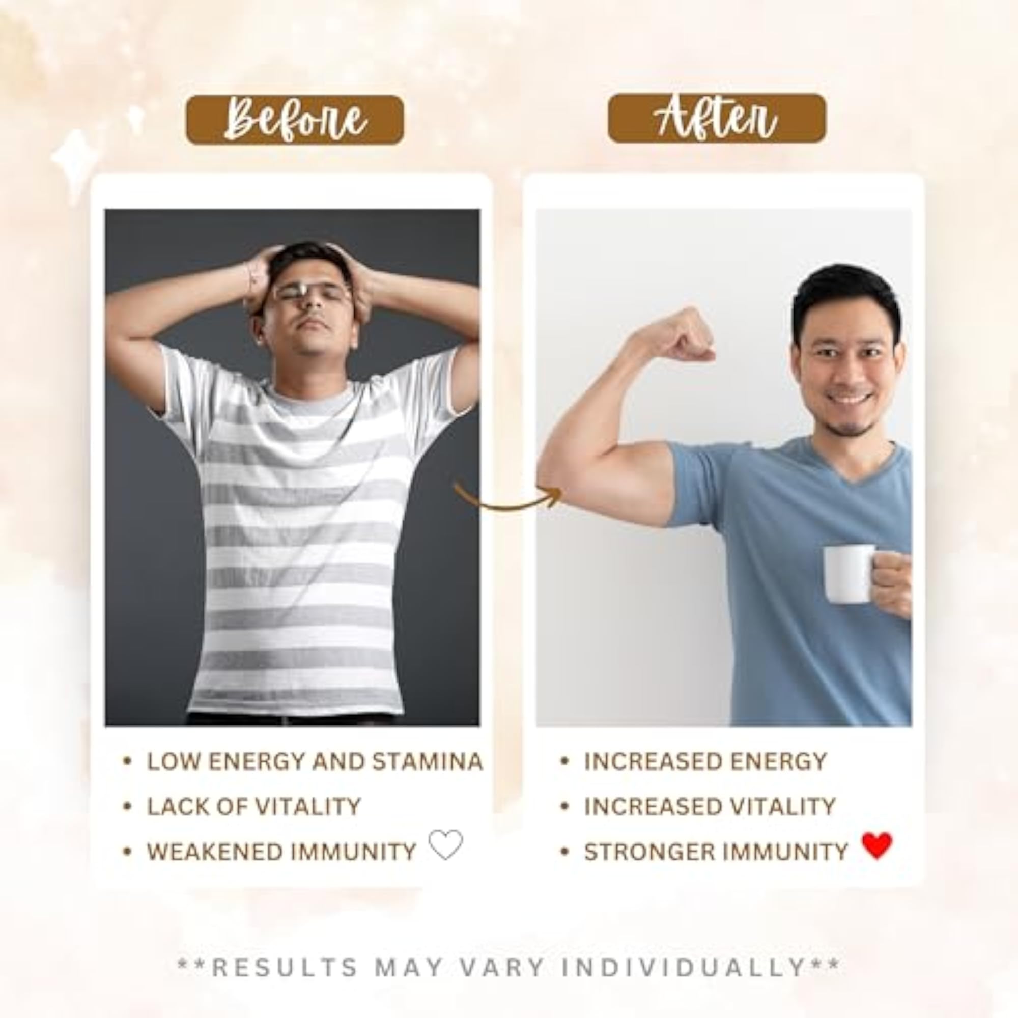 Vitality Combo Ayurvedic Tonic and Tablets for Wellness