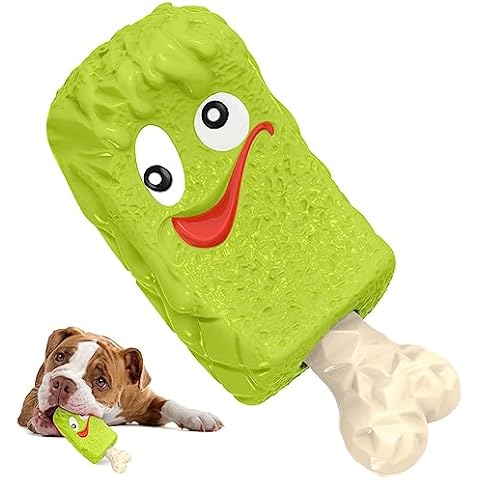 RUXAN Indestructible Dog Toy with Milk Flavor Cover