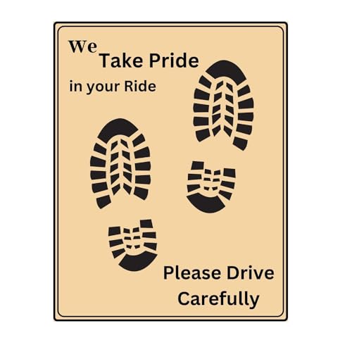 Image of VICINITY Paper Car Disposable Foot Mat for Passenger, Bus, Van, Truck, Crew Cab, Scooter - Brown, 18 x 23 Inches - Pack of 400