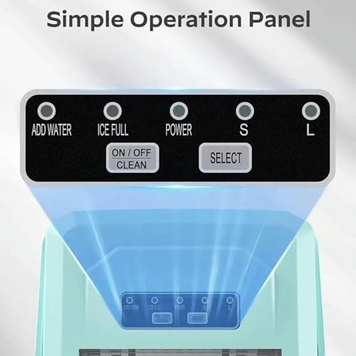 Máquina Portátil para Hacer Hielo con Asa y Cesta miniatura 4