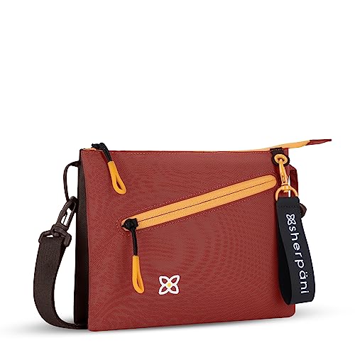 Image of Sherpani Zoom, Small Crossbody Purse, Nylon Crossbody Bag, Lightweight Cross Body Bag, Sleek Dual Pouch, Purses for Women