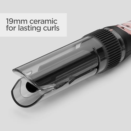 BaByliss Curl Secret Lite - Automatic Hair Curler, Easy Fast Hair Styling, 5 Heat Settings up to 210° - Black & Rose Gold, C1031U - Image 4