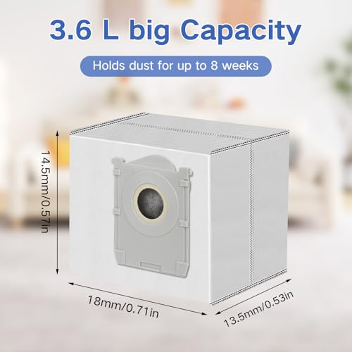 Image of 20 Pack Dust Bags for Ecovacs Deebot T90 Pro Omni, T90 Omni