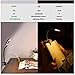 GLORIOUS-LITE LED Clip on Light, 36 LED Reading Light, 4 Modes Book Light, 360° Rotation Gooseneck Reading Lamp, Eye-Caring Clip on Lamp for Bed, Desk,Computer, Headboard, Dorm Room(Black)