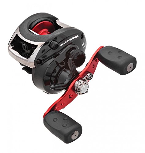 Abu Garcia Left Hand Retrieve Black Max Low Profile Baitcast Reel (12-Pound/145-Yard) by Abu Garcia