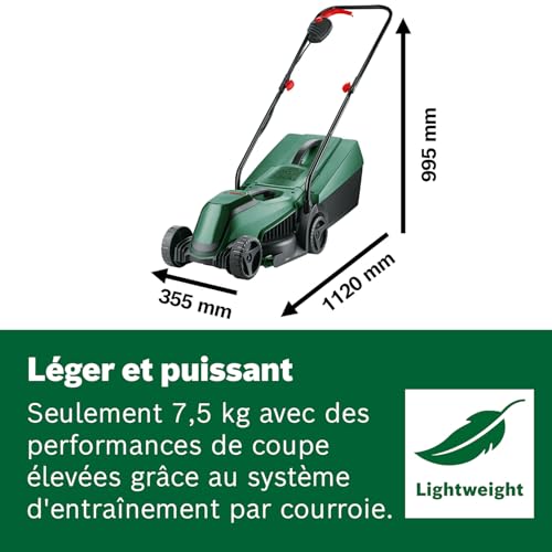 Tondeuse sans fil Bosch EasyMower 18V solution jardin compact