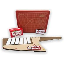 Makey Makey Keytar Invention Launchpad Starter Bundle - Activity kit for STEM Engineering and Coding - Build, Customize, and Play Your Own Educational Instrument
