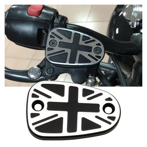 Remsflüssigkeitsbehälter Kappe Motorrad Bremszylinder Reservoir Abdeckung Öl Flüssigkeit Kappe Für Tr&iumph Bonneville T100/T120/T120 Schwarz 2016 +/thruxton 1200 2016 +